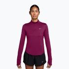 Moteriškas bėgimo džemperis Nike Swift Dri-FIT UV 1/4-Zip true berry