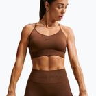 Sportinė liemenėlė moterims Nike Pro Seamless Light Support Sports Bra cacao wow