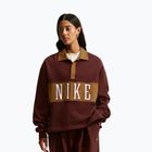 Moteriškas džemperis Nike Studio Fleece Medium Weight mystic dates/light british tan/sail