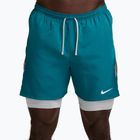 Vyriški bėgimo šortai Nike Miler Dri-Fit 2in1 5" bright spruce