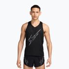 Vyriški bėgimo marškinėliai Nike AeroSwift black