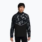 Vyriška bėgimo striukė Nike Miler Repel UV Printed black/black