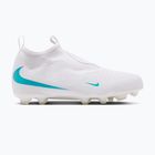 Vaikiški futbolo bateliai Nike Phantom 6 High Academy Jr FG/MG white/white/dusty cactus