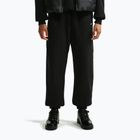 Moteriškos kelnės Nike Studio Fleece Medium Weight total black/sail