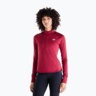Moteriški bėgimo marškinėliai su ilgomis rankovėmis  New Balance Athletics Heat Grid 1/2 Zip podium red