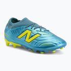 Vaikiški futbolo bateliai New Balance Tekela Team V5 FG metallic blue/alkaline green