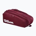 Teniso krepšys Wilson Defyer Racket Bag 9Pk V1 red