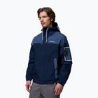 Vyriška softshell striukė Columbia Challenger II Windbreaker collegiate navy/dark mountain