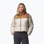 Moteriška šilta striukė Columbia Puffect III Cropped dark stone/camel brown
