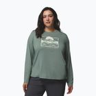 Moteriški marškinėliai ilgomis rankovėmis  Columbia Parsons Point LS Graphic Tee sedona sage heather/all terrain