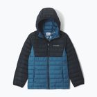Vaikiška striukė Columbia Powder Lite II Hooded phoenix blue/black