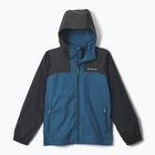 Vaikiška lietaus striukė Columbia Rainy Trails III Fleece Lined phoenix blue/black