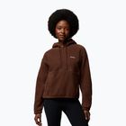 Moteriškas flisinis džemperis Columbia Timber Meadow MTR Fleece Hoodie tobacco