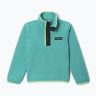 Vaikiškas flisinis džemperis Columbia Halvetia II Half Snap Fleece teal/black