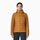 Moteriška pūsta striukė Patagonia Down Sweater Hoody cinnamon brown