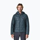 Vyriška pašiltinta striukė Patagonia Hi-Loft Nano Puff Hoody summit blue