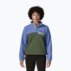 Moteriškas flisinis džemperis Patagonia Lightweight Synchilla Snap-T Pullover canopy green