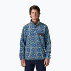 Vyriškas flisinis džemperis Patagonia Lightweight Synchilla Snap-T Pullover deep freeze: forge grey