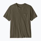 Vyriški marškinėliai Patagonia Daily Pocket Tee basin green