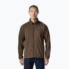 Vyriškas žygio džemperis Patagonia Better Sweater Fleece marlow brown rib knit