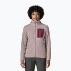 Moteriškas flisinis džemperis Patagonia R1 Air Full-Zip Hoody stingray mauve