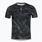 Vyriški bėgimo marškinėliai HOKA EveryRun CLF PRT black/white