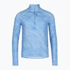 Vyriškas bėgimo džemperis HOKA Skyform Half Zip CLF PRT mineral blue