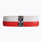 Skvošo raketės rankenos juosta Karakal Pu Super Grip Duo white / red