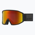 Slidinėjimo akiniai Cairn Frost Pure mat black red