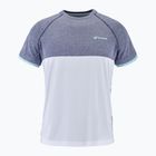Babolat vyriški teniso marškinėliai Play Crew Neck white and blue 3MTE011