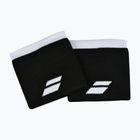 Riešo juostos Babolat Logo Wristband 2 vnt. black/white
