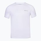 Vyriški marškinėliai Babolat Play Crew Neck white/white