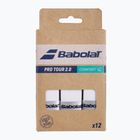 Teniso rakečių apvijos Babolat Pro Tour 2.0 12 vnt. white