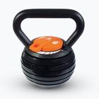 Reguliuojamas kettlebellas Sveltus Adjustable 4-18 kg black/orange