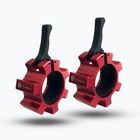 Štangos spaustukai Sveltus Aluminium Stop Disc 2 vnt. red