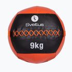 Medicininis kamuolys Sveltus Wall Ball 9 kg black/red