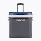 Turistinis šaldytuvas Igloo Maxcold Latitude 62 Qt Roller 59 l carbonite/ aegean sea