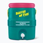 Vandens bakas Igloo Retro Barrel Of Fun 2 Gallon 7,6 l dark jade/bold magenta/livewire yellow