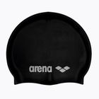Arena Classic Silikoninė juoda/sidabrinė plaukimo kepuraitė