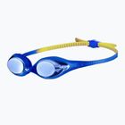 Vaikiški plaukimo akiniai arena Spider JR Mirror blue/blue/yellow