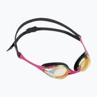 Arena plaukimo akiniai Cobra Swipe Mirror geltoni variniai/rožiniai
