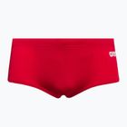 Vyriški arena Team Swim Low Waist Short Solid raudonos/baltos spalvos maudymosi bokseriai