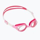 Vaikiški plaukimo akiniai arena Air Jr skaidrūs/rožiniai