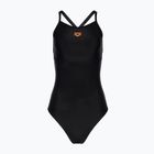 Moteriškas vientisas plaukimo kostiumas arena Solid Swimsuit Lightdrop Back black