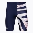 Vyriški maudymosi šortai arena Multi Stripes Swim Jammer navy/white multi