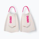 Plaukimo pelekai Arena Powerfin Pro II white/shocking pink