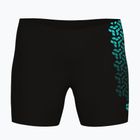 Vyriškos plaukimo trumpikės arena Kikko V Swim Mid Jammer Graphic black/water