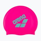Plaukimo kepuraitė arena Big Logo shocking pink/water
