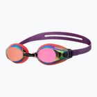 Plaukimo akiniai arena Zoom X-Fit Mirror copper/bright coral/plum