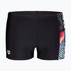 Plaukimo glaudės Arena Lit Logo Swim Short black/multi